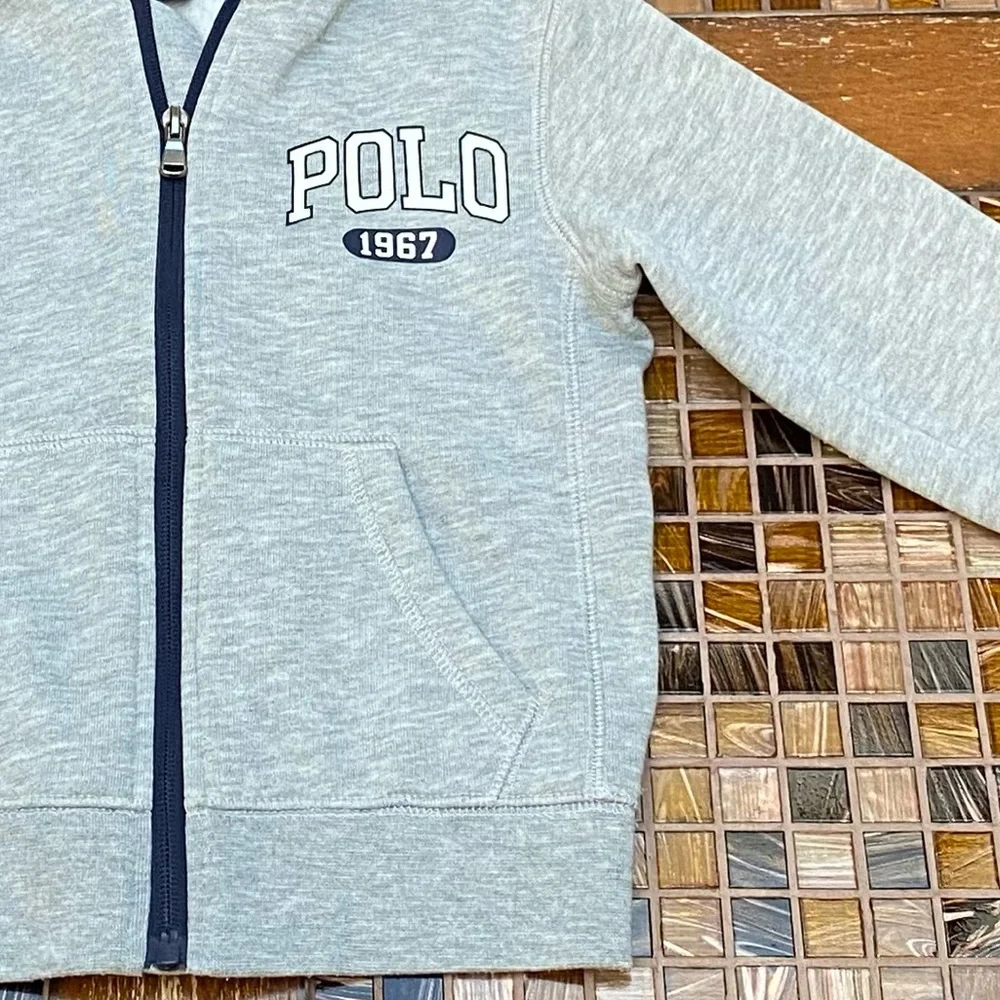 Ralph Lauren Kids Gray Hoodie
